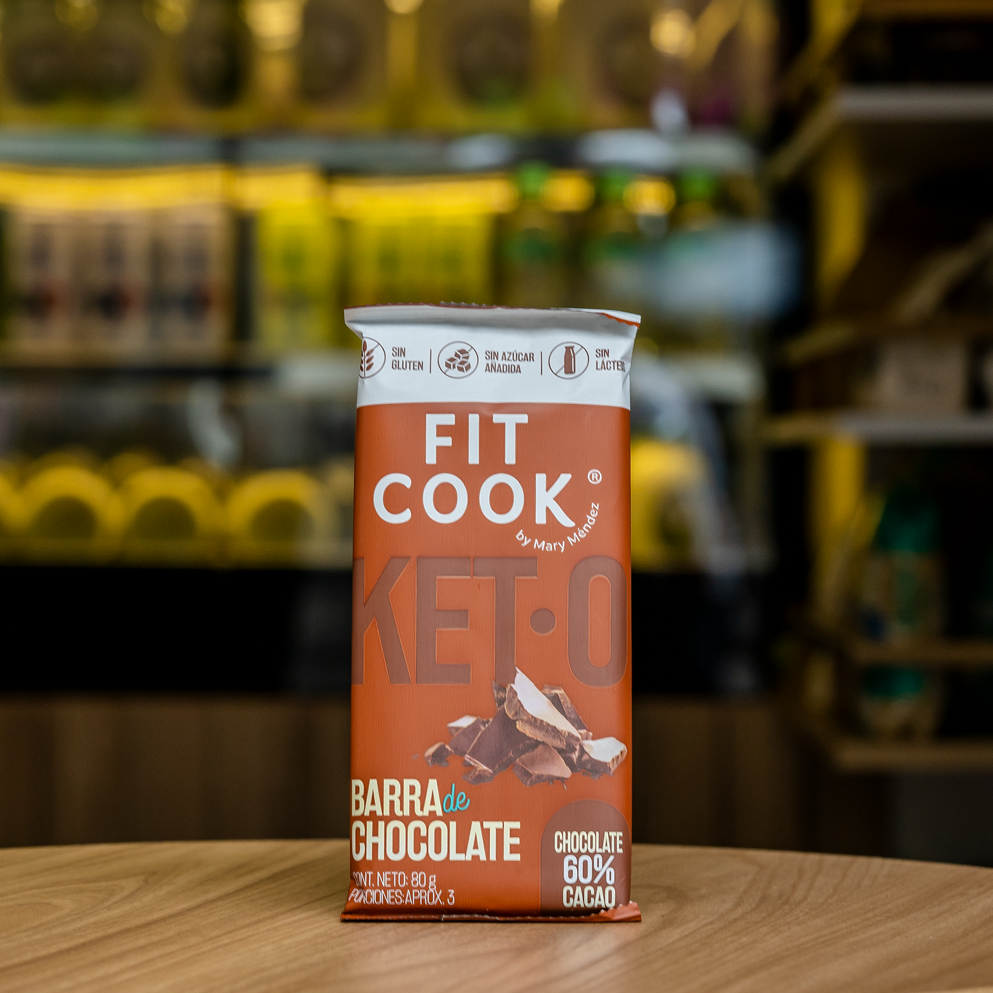 Barra de Chocolate Keto