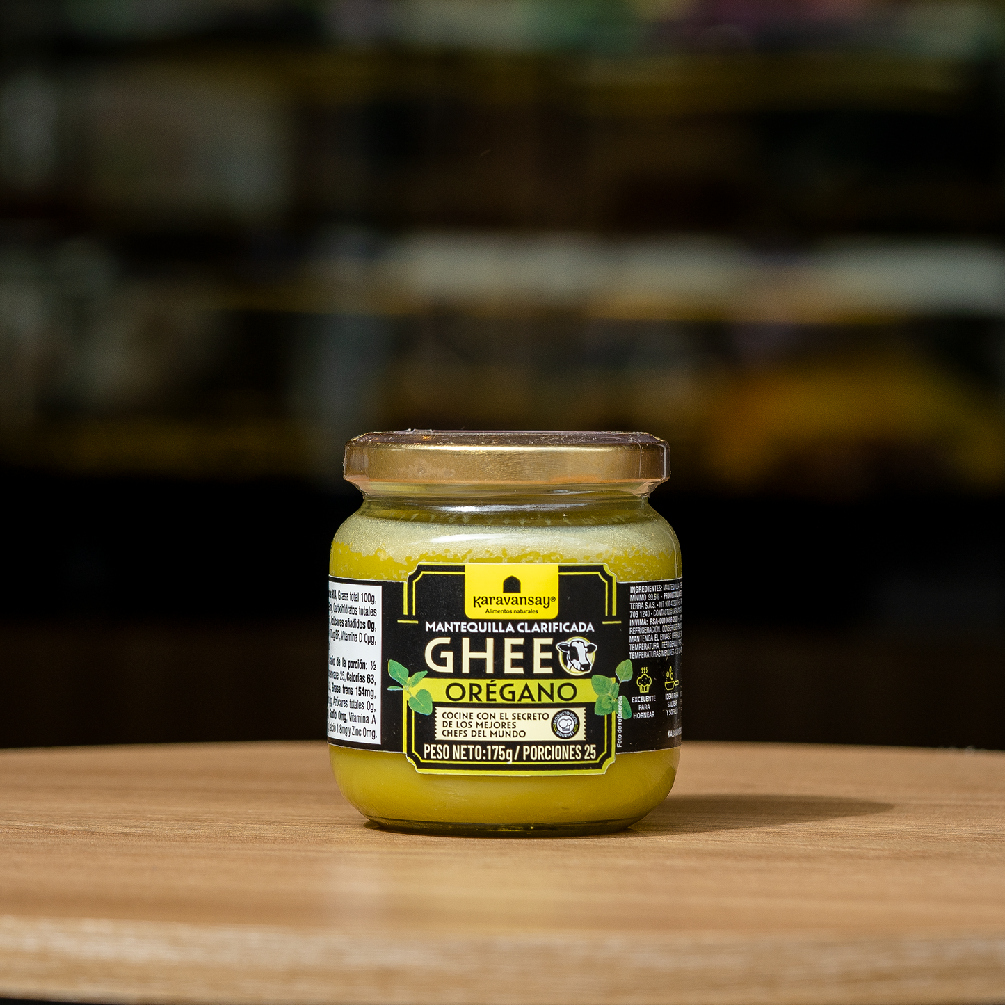 Mantequilla Clarificada Ghee con Orégano