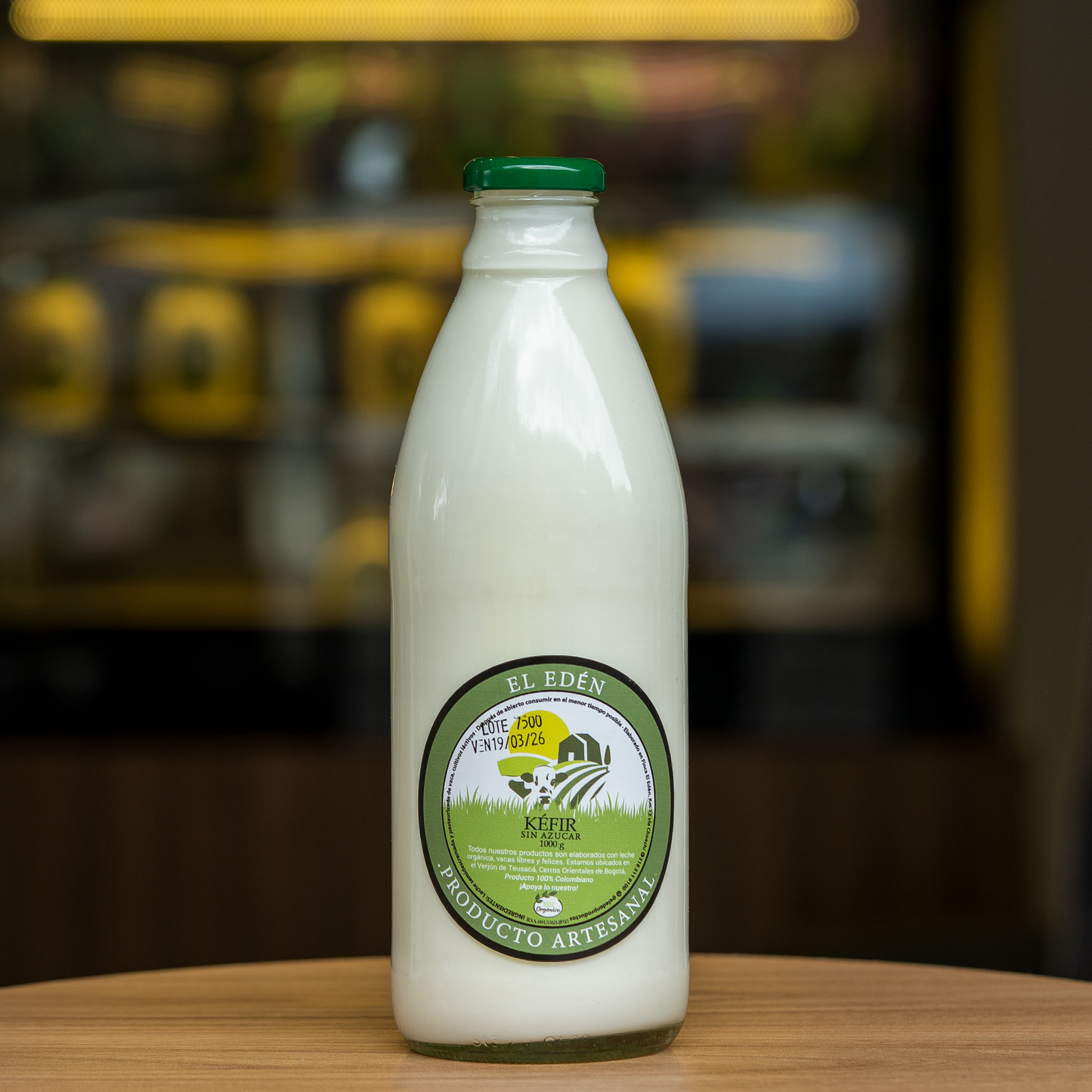 Kéfir Orgánico Sin Azúcar 1 Litro
