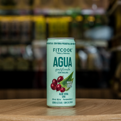 Agua Gasificada Aloe Vera Uva