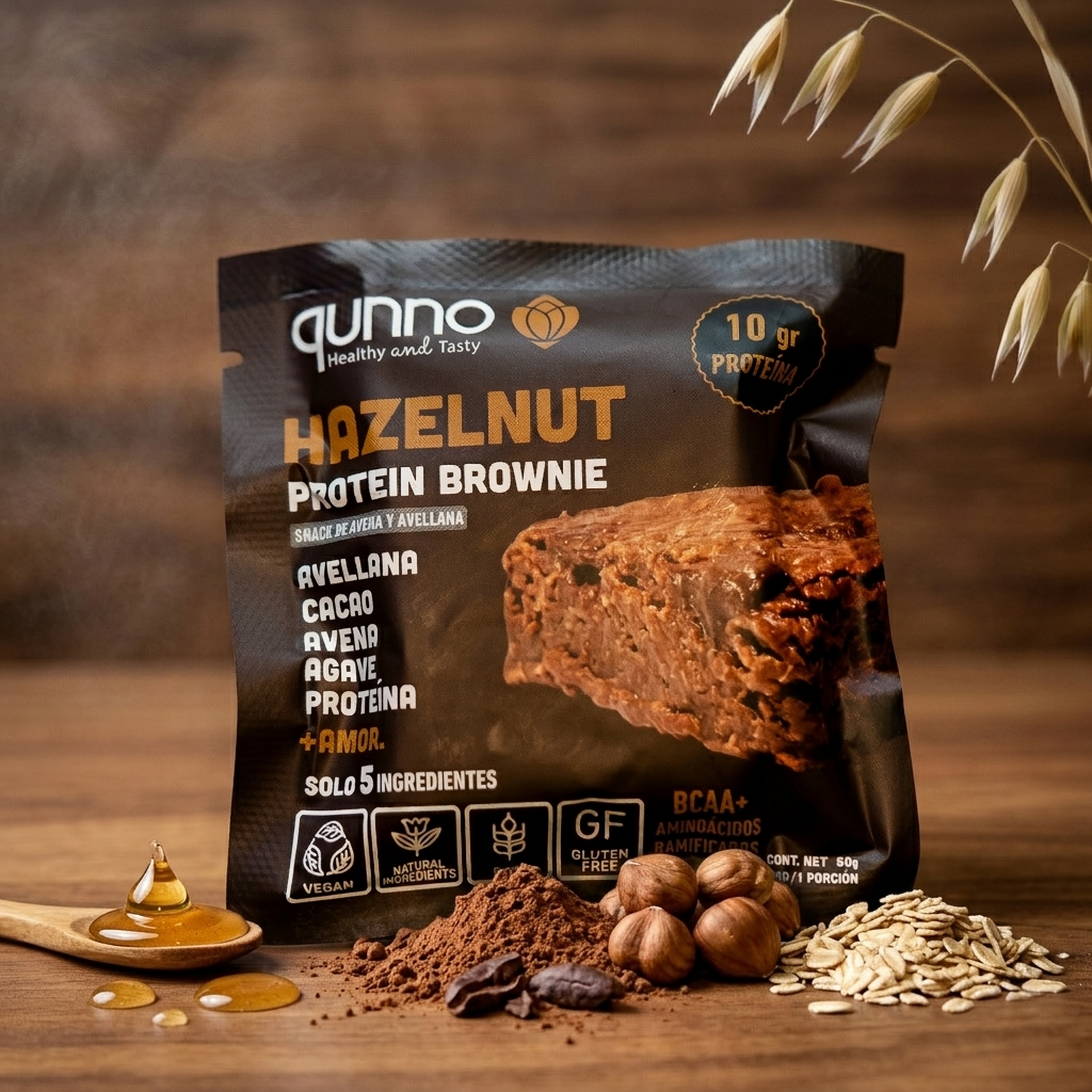 Hazelnut Protein Brownie