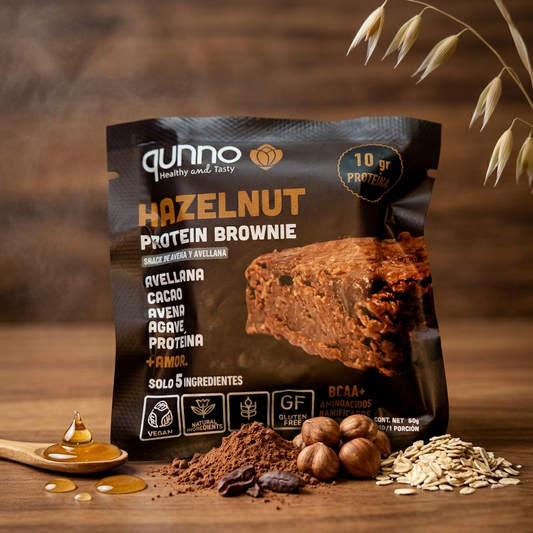 Hazelnut Protein Brownie