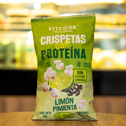 Crispetas con Proteína Limón