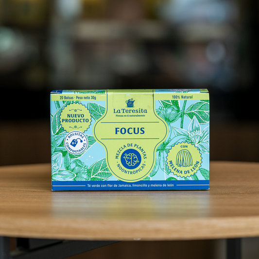 Té verde con Melena de León Focus