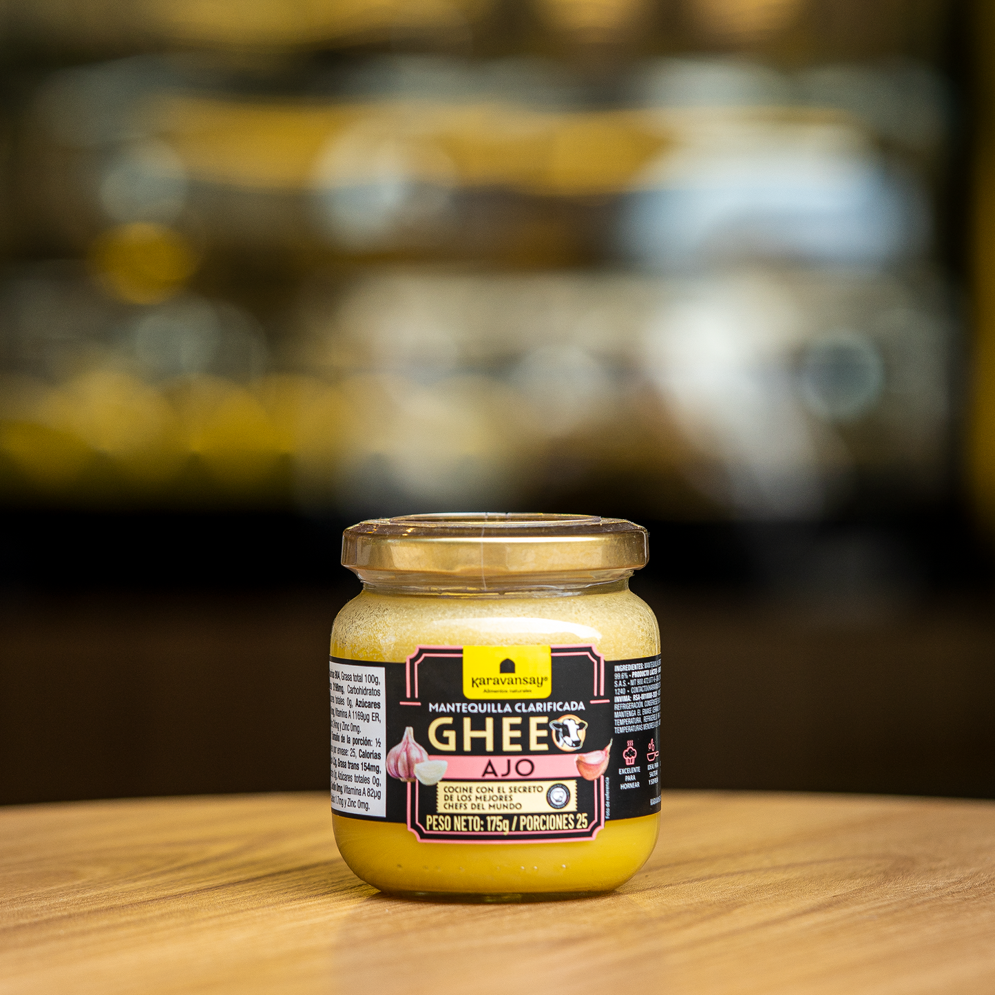 Ghee con Ajo 175g